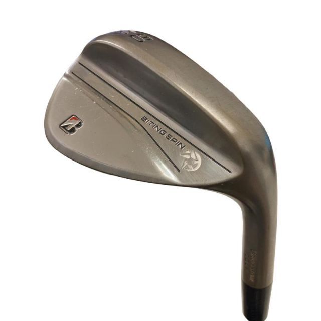 【中古】 ブリヂストン BRIDGESTONE BITING SPIN ノーメッキ 50°/10°F ウェッジ WG 純正特注シャフト (フレックスS) メンズ 男性用 右利き 右用 Cランク ゴルフクラブ