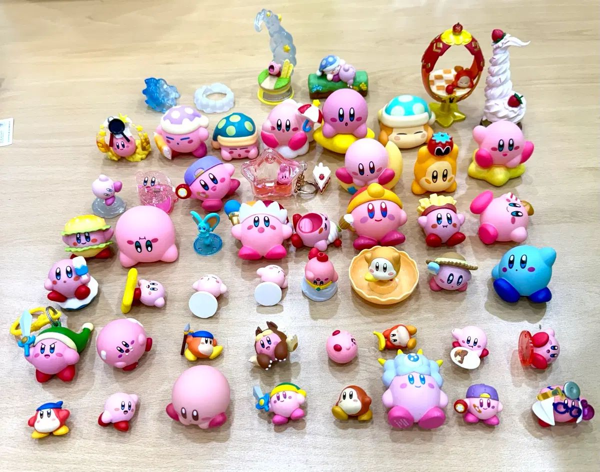星のカービィ 米粒 ミニ・中型 フィギュア グッズ ガチャ ミニチュア 50個以上 まとめ