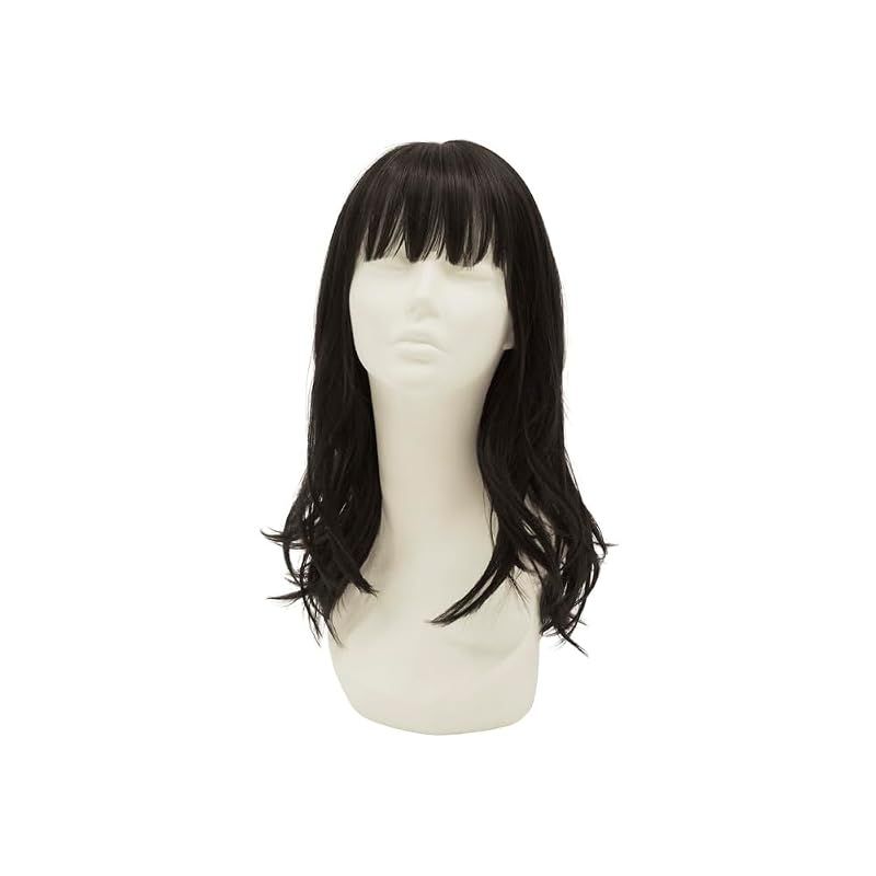 【新品】 プリシラ 帽子ウィッグフィット デイジーウェーブミディ BO-16 ウィッグ TCK/耐熱ショコラブラック