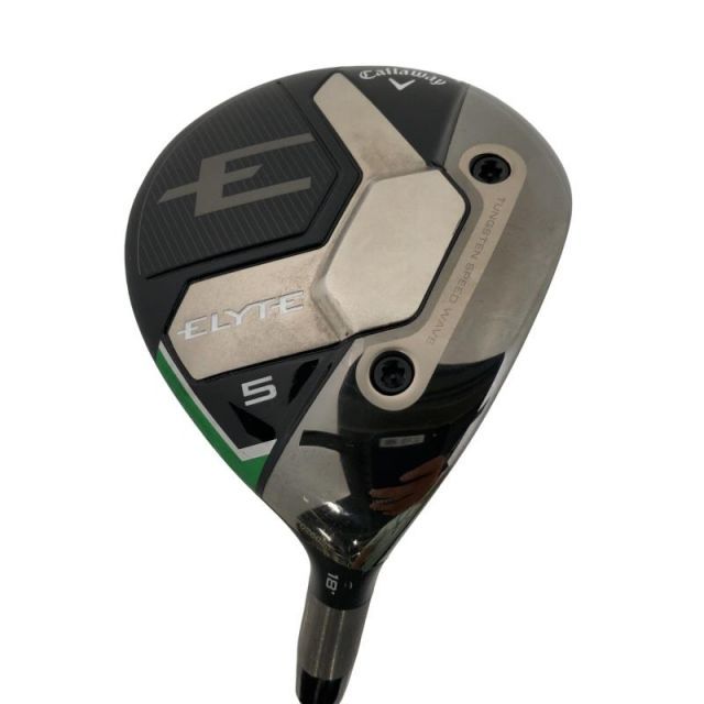 【中古】 キャロウェイ ELYTE 5W フェアウェイウッド FW VENTUS GREEN 50 for CW(ELYTE FW) (フレックスSR) メンズ 男性用 右利き 右用 Cランク ゴルフクラブ