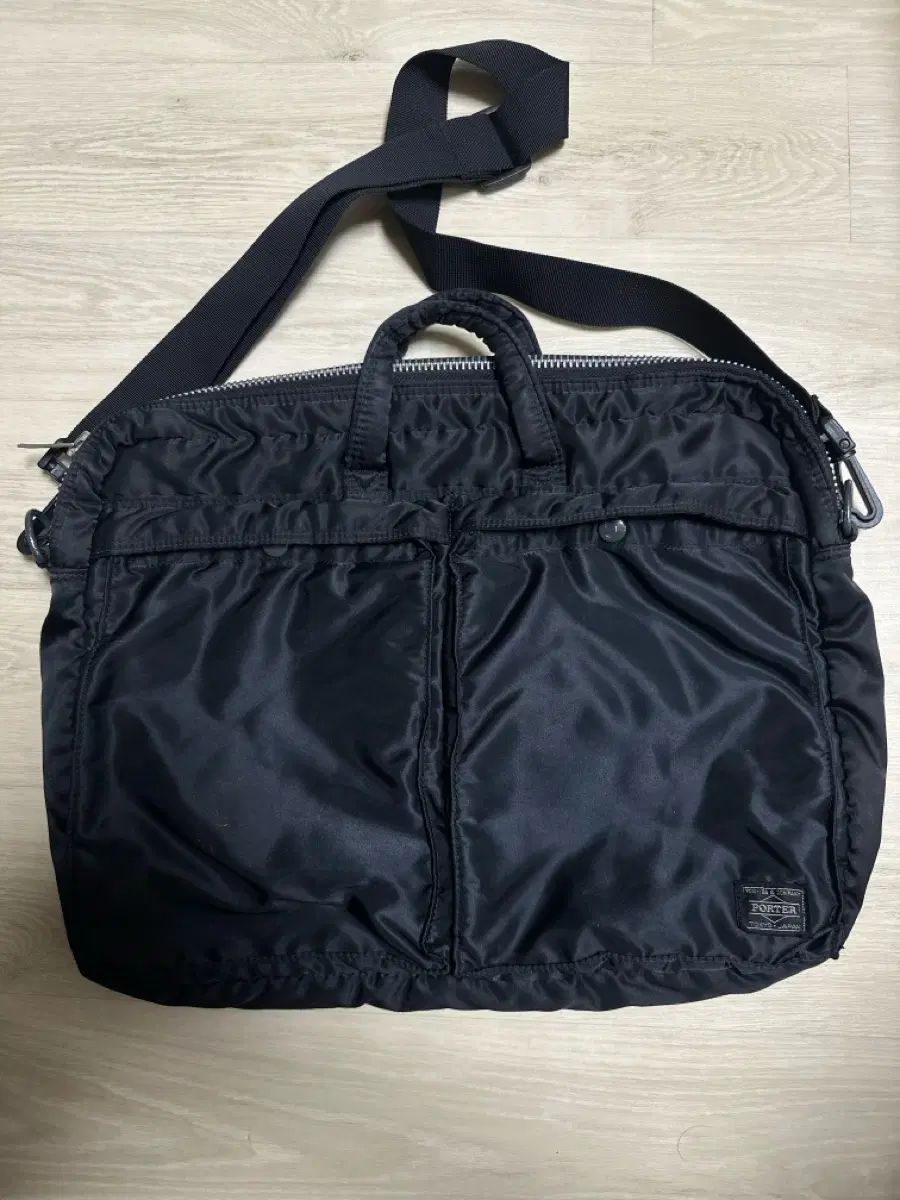 PORTER 吉田ポーター タンカー 2way ブリーフケース ショルダーバッグ ブラック