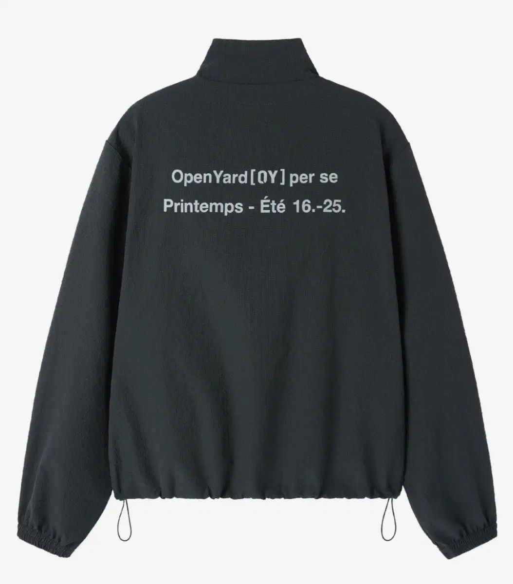 オープンワイ(OW) MONO TRACK JACKET - BLACK