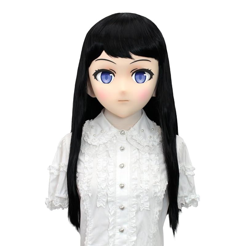 【新品】 むにむに製作所 プレミアム ウィッグ【ブラック】ロング