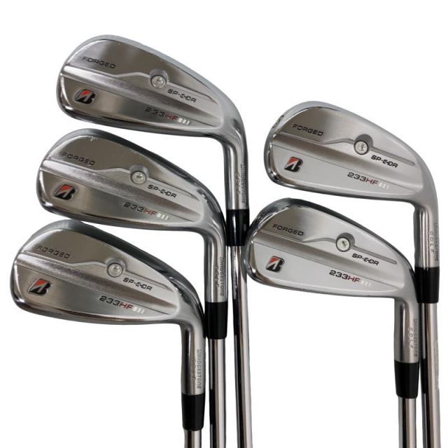 【中古】 ブリヂストン BRIDGESTONE 233HF 5S アイアンセット IR NS PRO 850GH neo (フレックスS) メンズ 男性用 右利き 右用 Cランク ゴルフクラブ