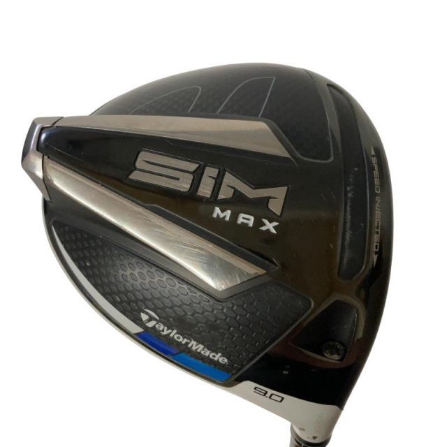 【中古】 テーラーメイド SIM MAX 9° ドライバー DR リシャフト (フレックスその他) メンズ 男性用 右利き 右用 Cランク ゴルフクラブ