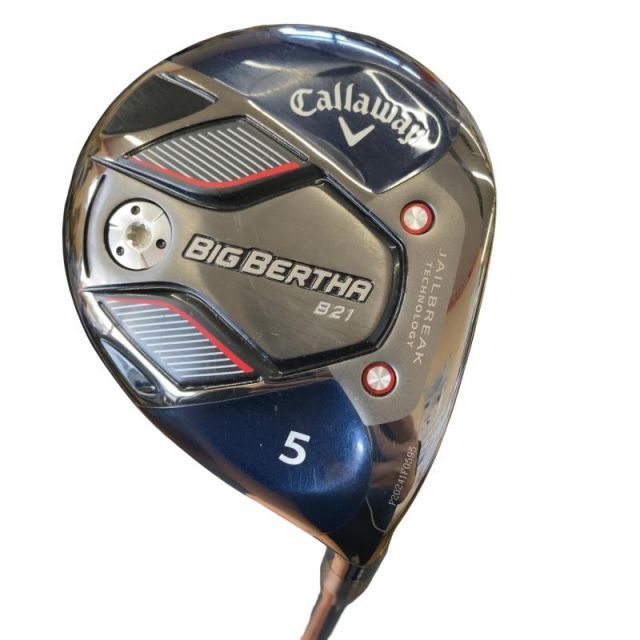 【中古】 キャロウェイ BIG BERTHA B21 5W フェアウェイウッド FW Speeder EVOLUTION for CW(B21 FW) (フレックスSR) メンズ 男性用 右利き 右用 Bランク ゴルフクラブ