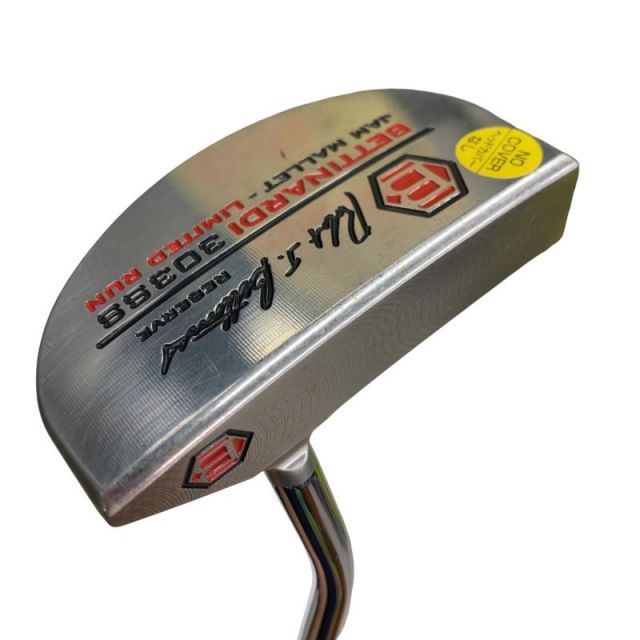 【中古】 ベティナルディ BETTINARDI SIGNATURE JAM MALLET 34インチ パター PT スチール (フレックスその他) メンズ 男性用 右利き 右用 Dランク ゴルフクラブ