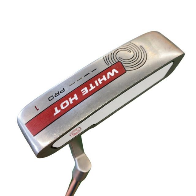 【中古】 オデッセイ WHITE HOT PRO #1 34インチ パター PT スチール (フレックスその他) メンズ 男性用 右利き 右用 Cランク ゴルフクラブ