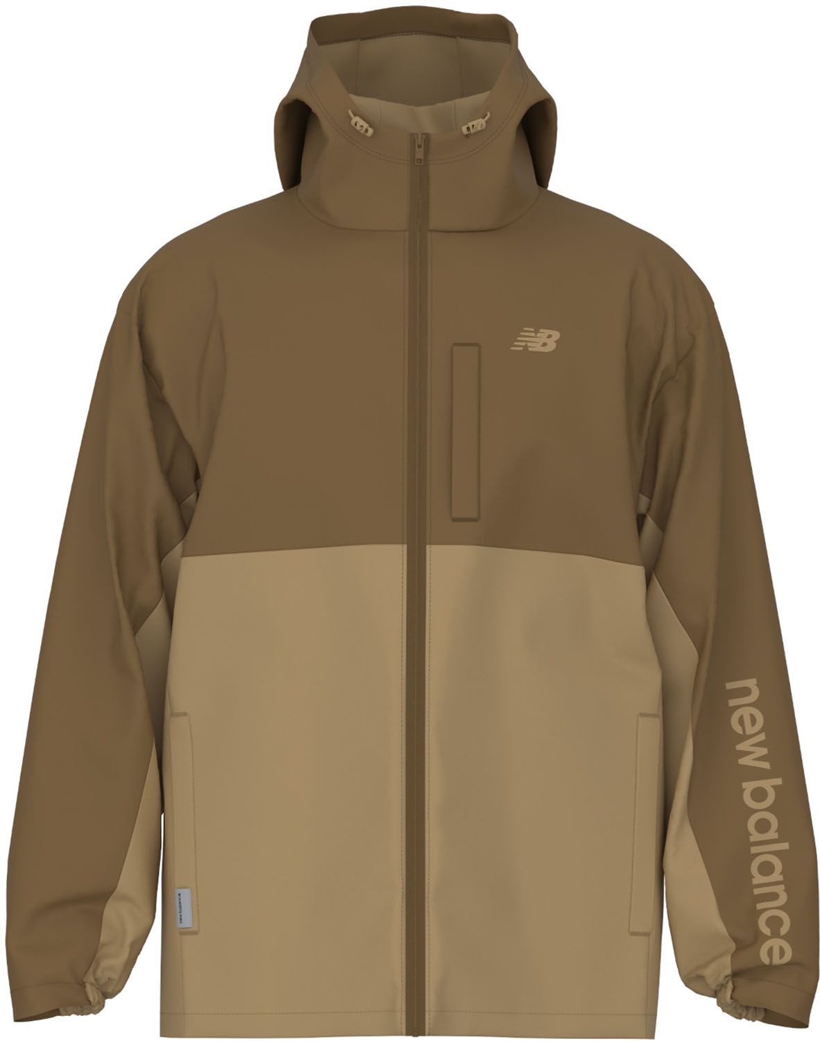 ニューバランス New Balance ウーブントラックジャケット 裏トリコット起毛 メンズ アウター フルジップ 防寒 撥水 部活 クラブ活動 チーム トレーニング ウォームアップ ランニング MJ6237NQ BRK バーク