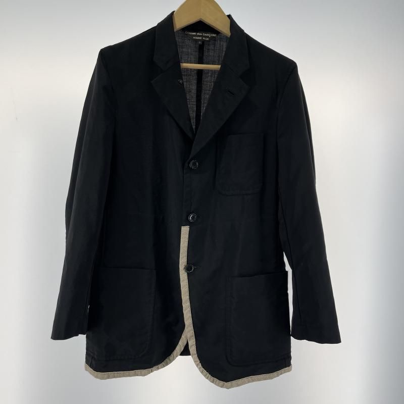 【中古】COMME des GARCONS HOMME PLUS 01AW テーラードジャケット Black サイズS[19]