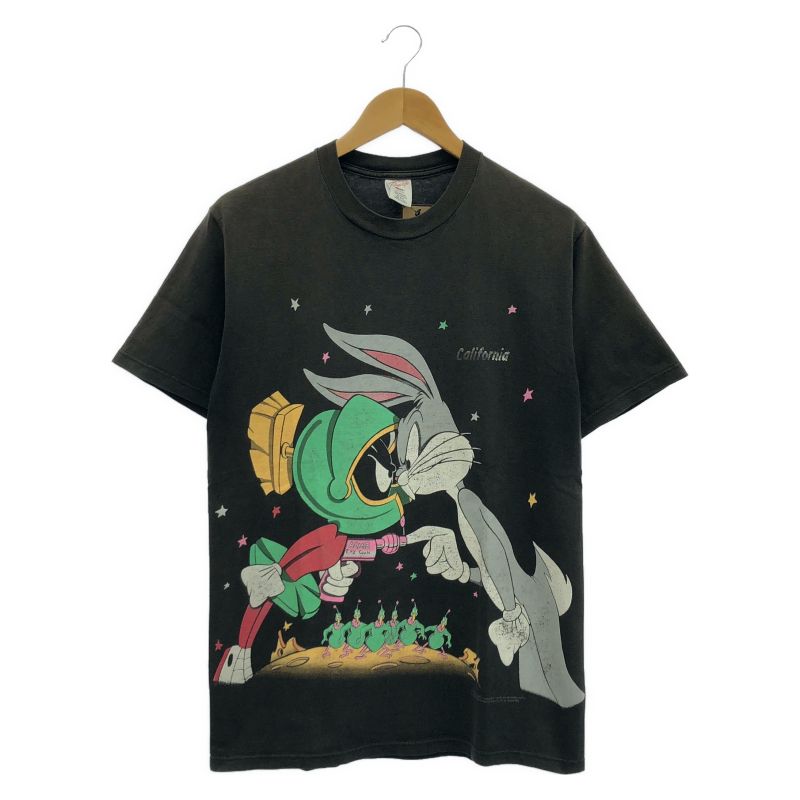 【中古】90s Looney Tunes プリントTシャツ サイズM ブラック[19]