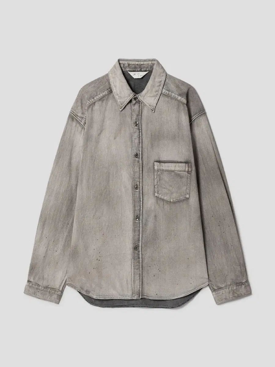 アンセルム 25fw デニム ドレス シャツ