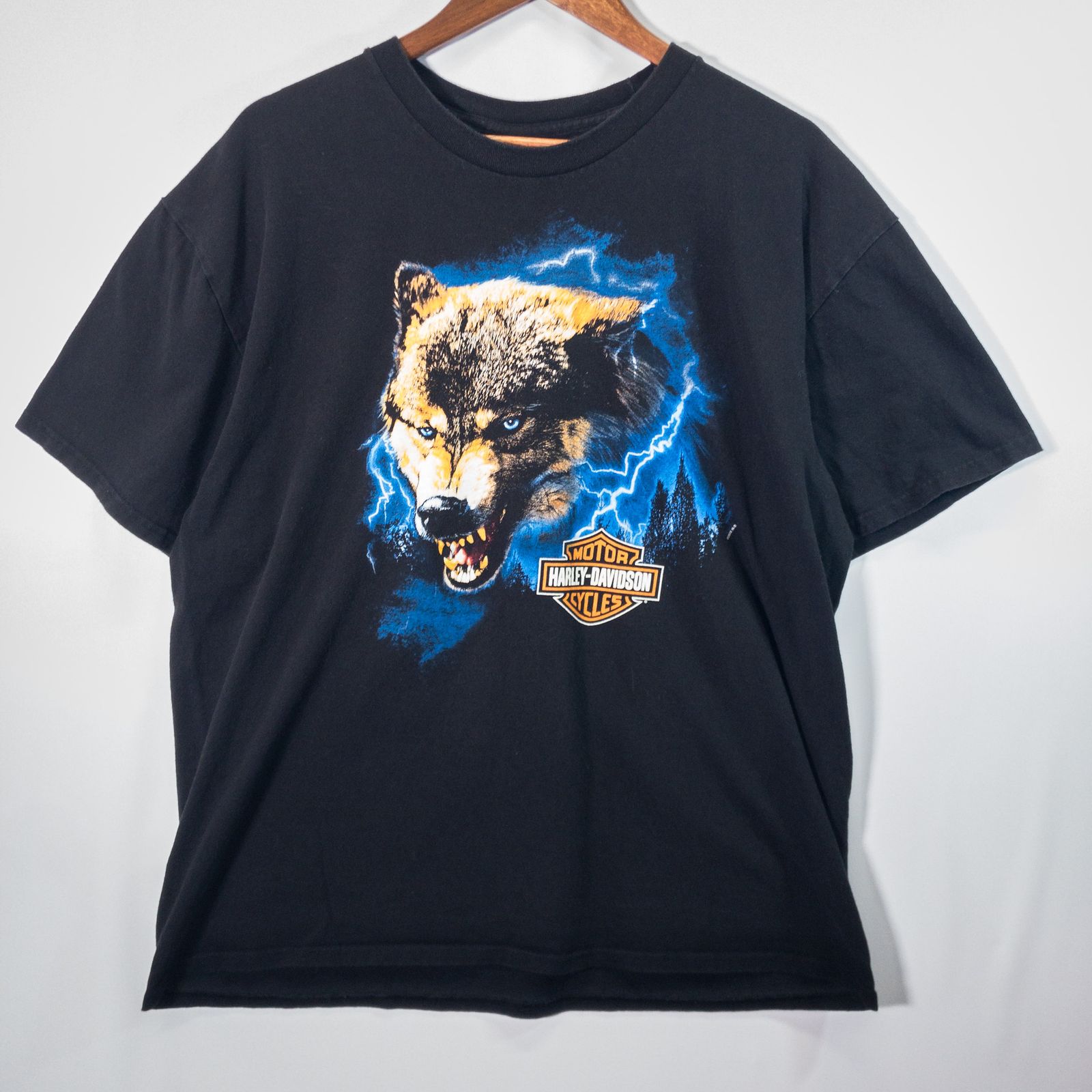 古着 00年代 Harley-Davidson ハーレーダビッドソン Tシャツ ブラック メンズL 6,518円