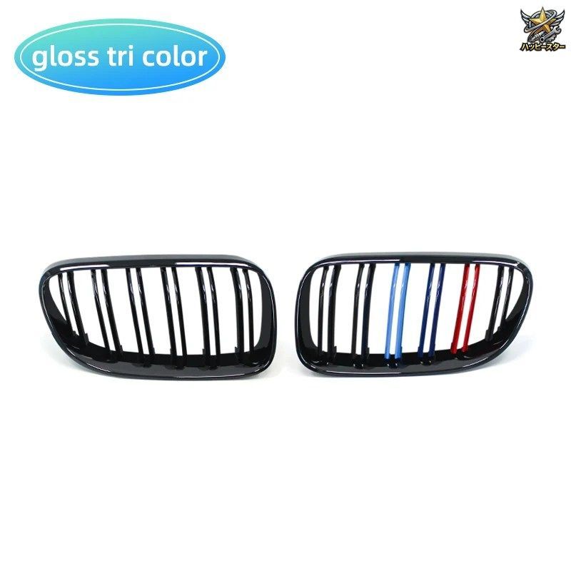 BMW E92 E93 3シリーズ 328i 335i クーペ LCI 2010-2013用 2個セット 車スタイル フロント キドニー ダブルスラット グリル