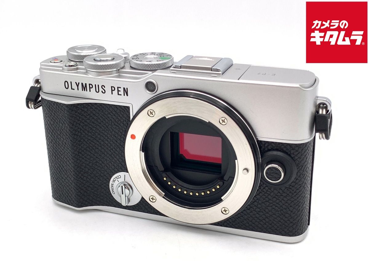 【中古】 【良品】 オリンパス PEN E-P7 ボディ シルバー