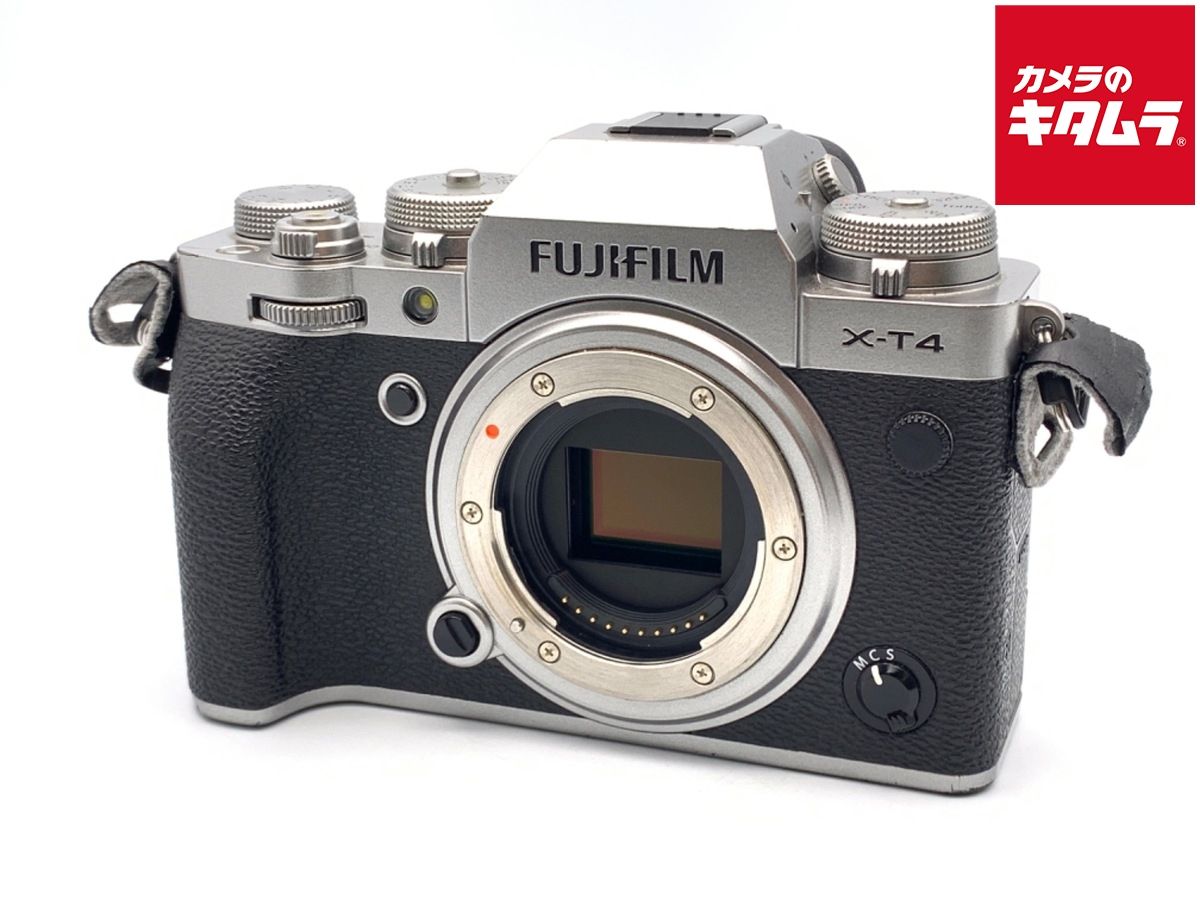 【中古】 【並品】 フジフイルム X-T4 ボディ シルバー