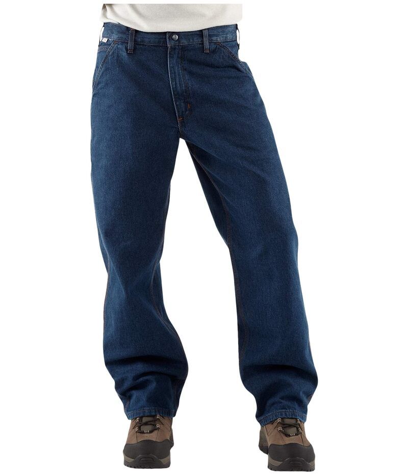 カーハート メンズ ボトムス デニムパンツ トール Carhartt Big Tall Flame Resistant Loose Fit Utility Jean Denim デニム