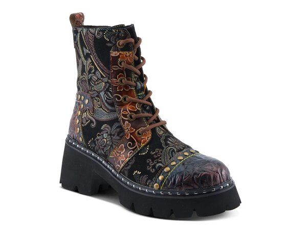 ラリティステ レディース シューズ ブーツ・レインブーツ LArtiste Severity Bootie BrownMulti ブラウン