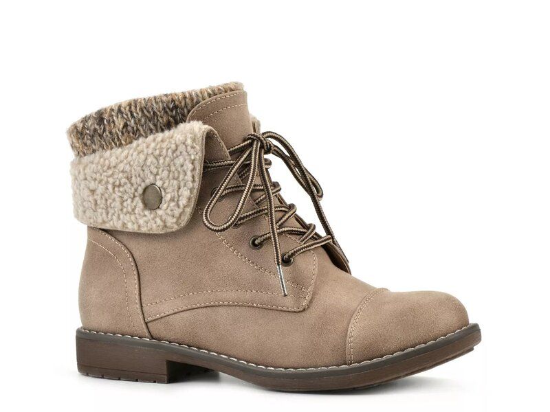 クリフバイホワイトマウンテン レディース シューズ ブーツ・レインブーツ Cliffs by White Mountain Duena Wide Bootie Taupe トープ