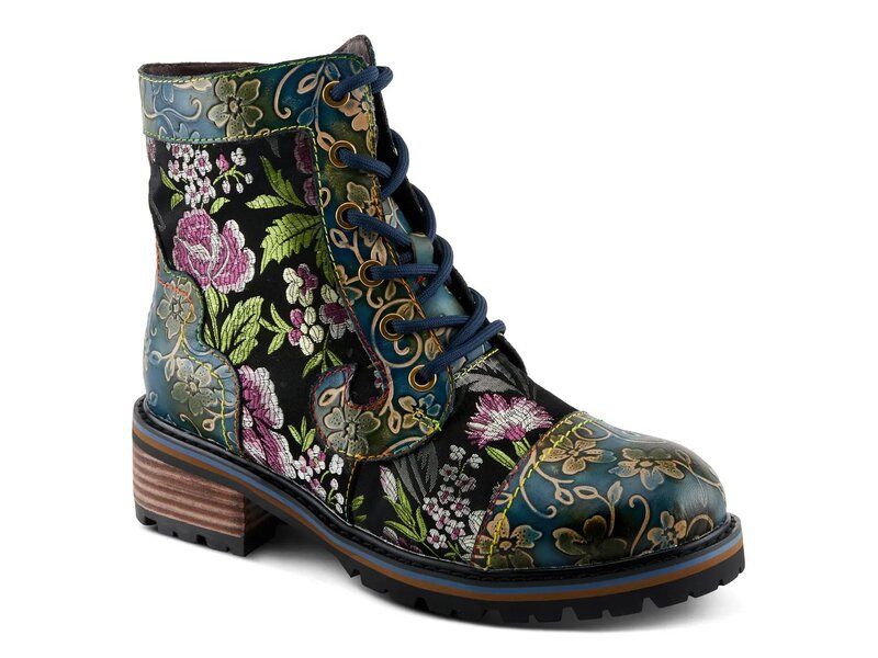 ラリティステ レディース シューズ ブーツ・レインブーツ LArtiste Fantastic Bootie Blue ブルー