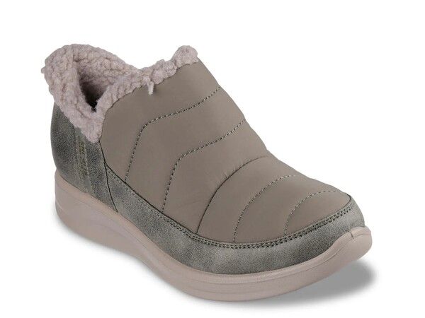 スケッチャーズ レディース シューズ ブーツ・レインブーツ キャップ ケープ ブーツ Skechers Cozy Escape Bootie Olive Green グリーン 12,768円