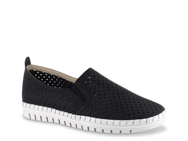 イージーストリート レディース シューズ スニーカー Easy Street Fresh SlipOn Sneaker Black ブラック