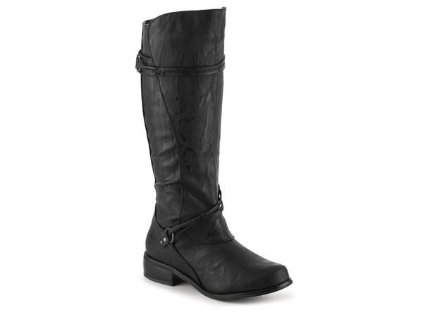 ジュルネ コレクション レディース シューズ ブーツ・レインブーツ Journee Collection Harley Wide Calf Riding Boot Black ブラック
