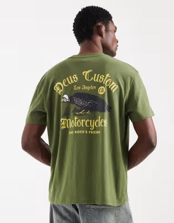 デウス エクス マキナ メンズ トップス Tシャツ Deus Ex Machina BeepBeep Tshirt in pine GREEN グリーン 16,635円