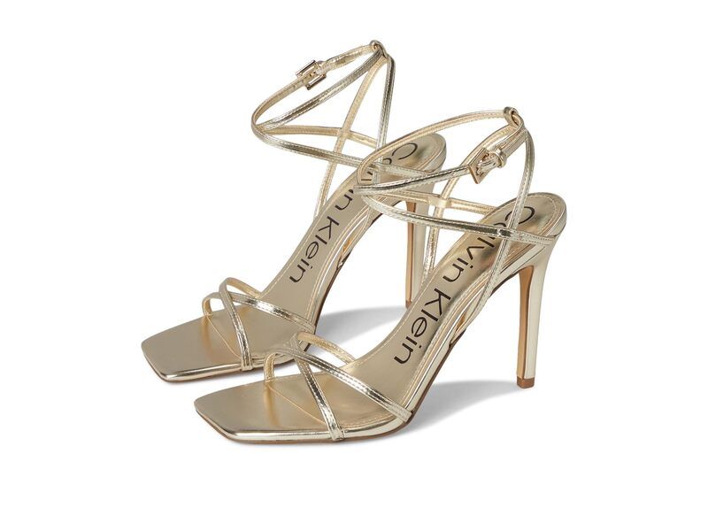 カルバンクライン レディース シューズ ヒール Calvin Klein Tegin Gold ゴールド