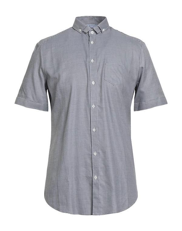 ニールバレット メンズ トップス シャツ NEIL BARRETT 柄入りシャツ Black ブラック