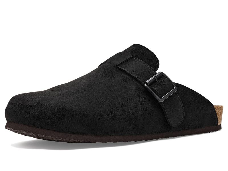 スティーブ マデン メンズ シューズ サンダル Steve Madden Clog Black Suede ブラック