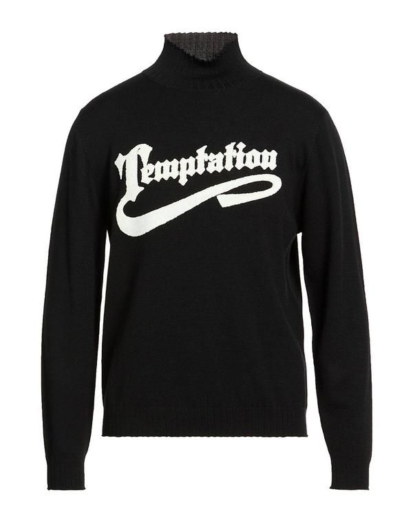 ジョン リッチモンド メンズ アウター ニット・セータートルネック JOHN RICHMOND Black ブラック 47,280円