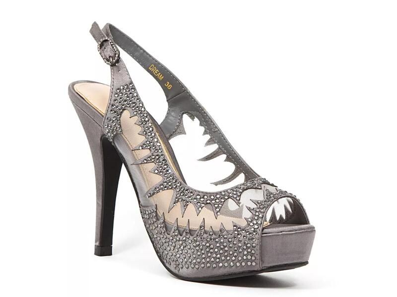 レディクチュール レディース シューズ サンダル プラットフォーム Lady CoutureDream Platform Sandal Pewter Metallic ピューター