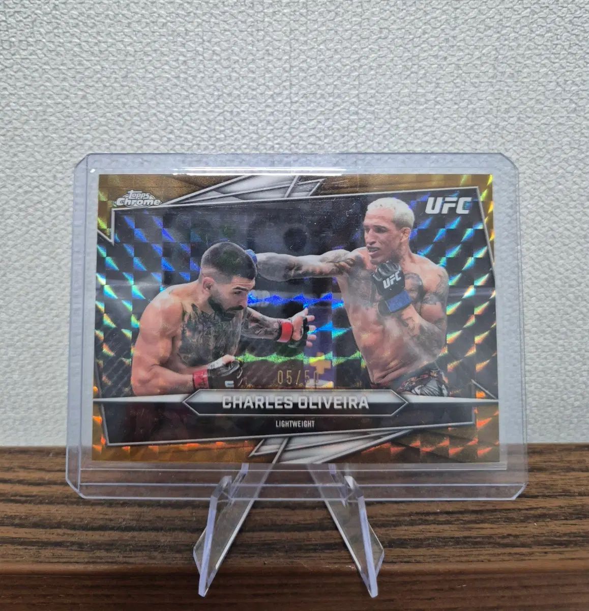 UFC チャーリー・オリベイラ 50限定 トップス クロム カード