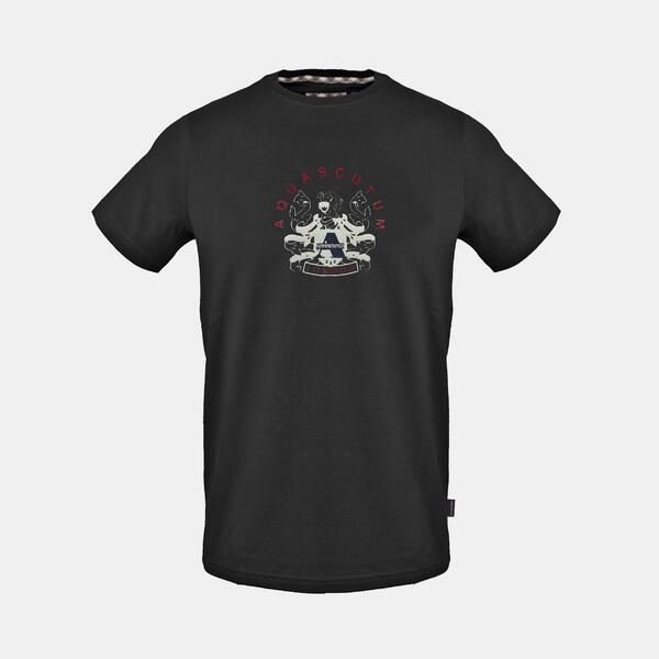 アクアスキュータム メンズ トップス Tシャツ Aquascutum T Sn99 Black ブラック 7,650円