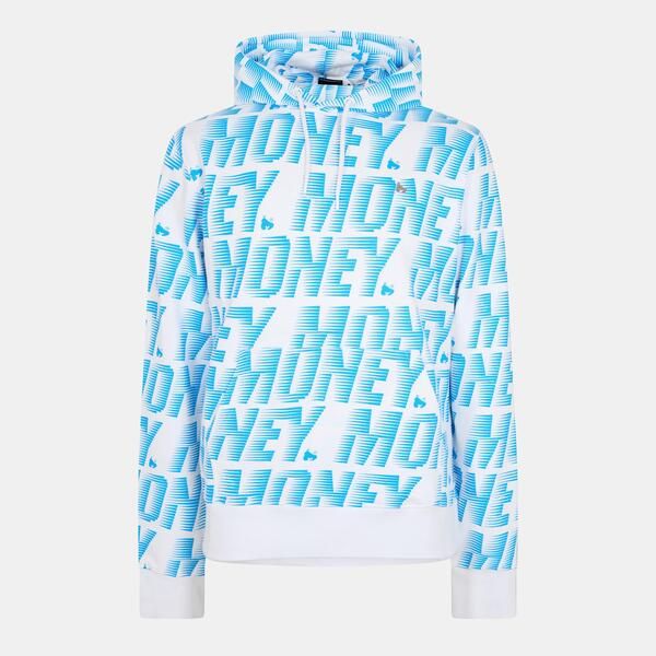 マネー メンズ アウター パーカー・スウェット Money Zoom Block Hood Campanula Blue ブルー
