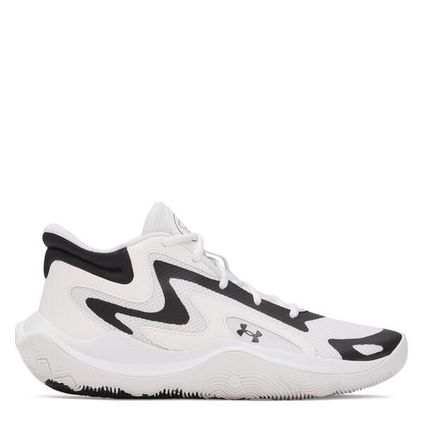 アンダーアーマー メンズ シューズ スニーカー Under Armour Mens Jet 25 Basketball Trainers White ホワイト