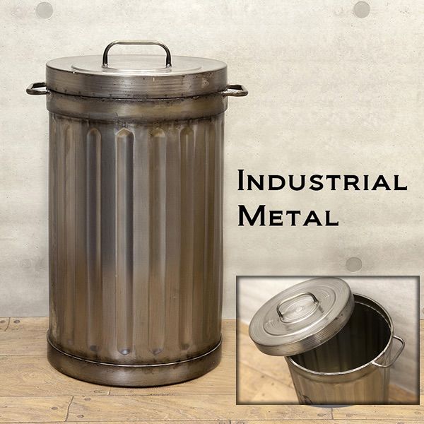 【Industrial Metal】ゴミ箱 ダストボックス インダストリアル ガベージボックス 2703 9,968円