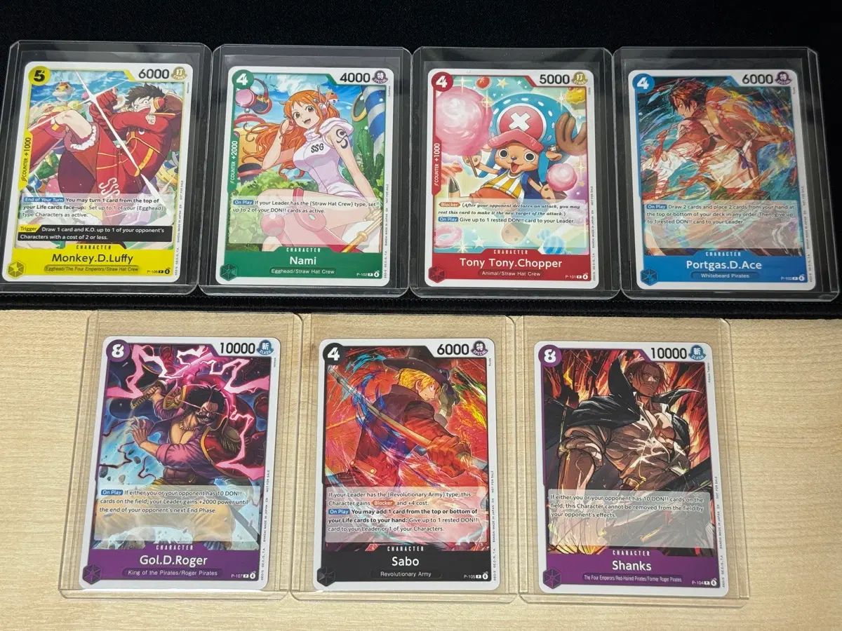 北米 ONE PIECE 2026 STORE トーナメント PROMO PACK VOL 1 (全7枚) 出品