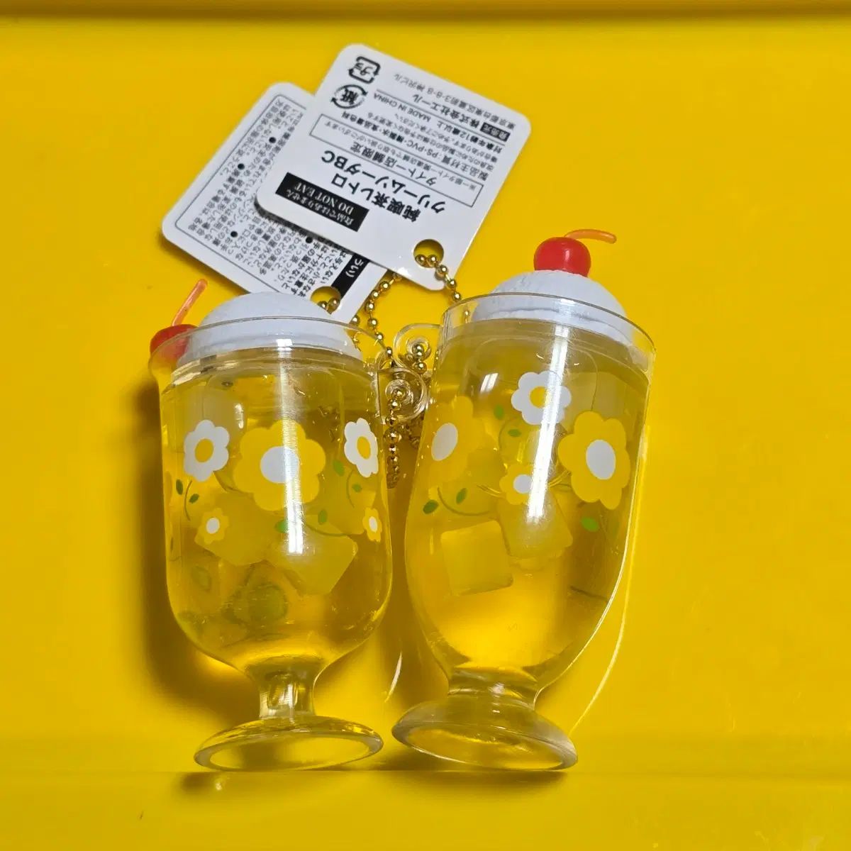 レトロ クリームソーダ オイルキーホルダー 2個 まとめ 7,475円