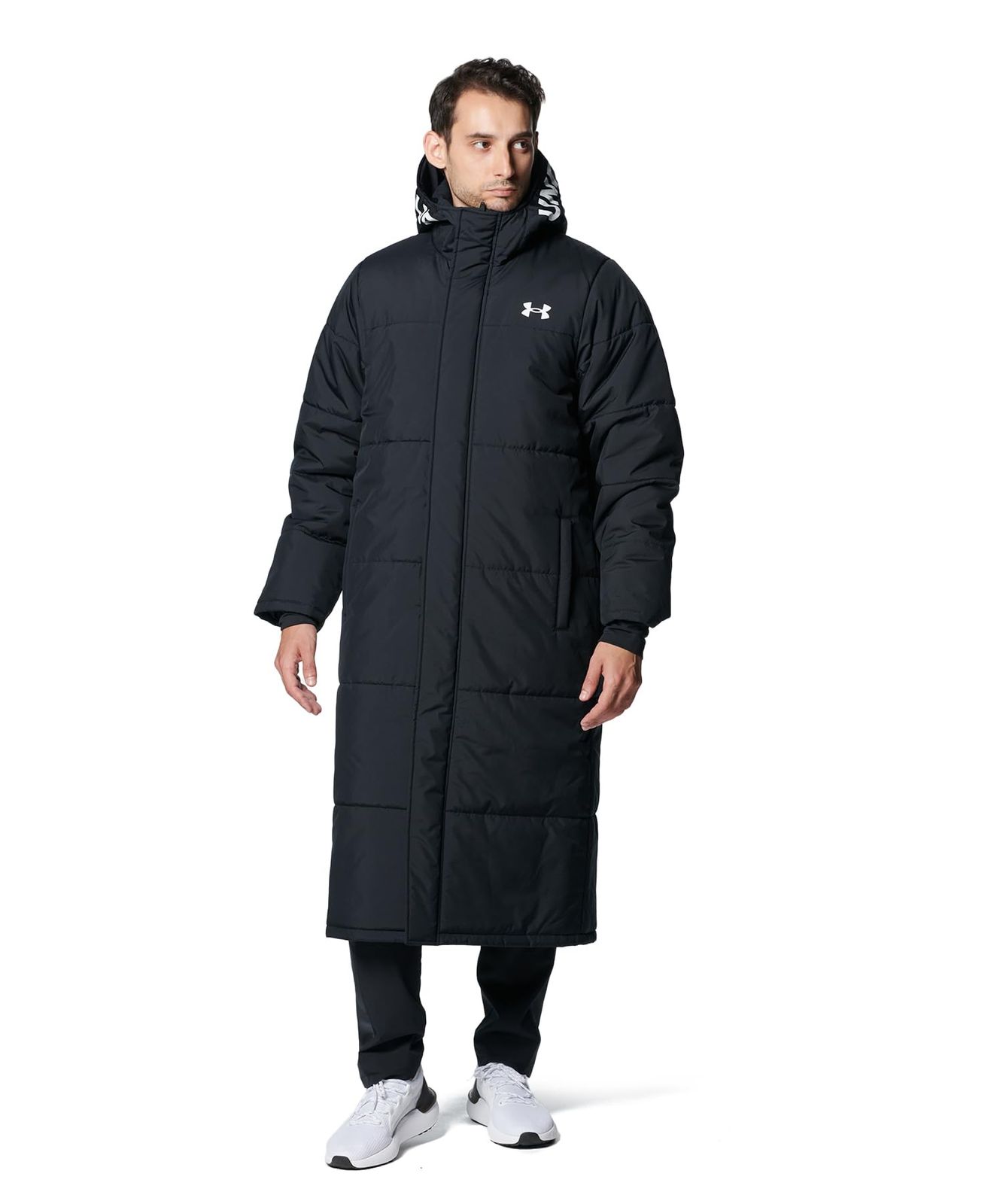 [アンダーアーマー] UA LOGO LONG COAT Black LG [ブラック] [L]