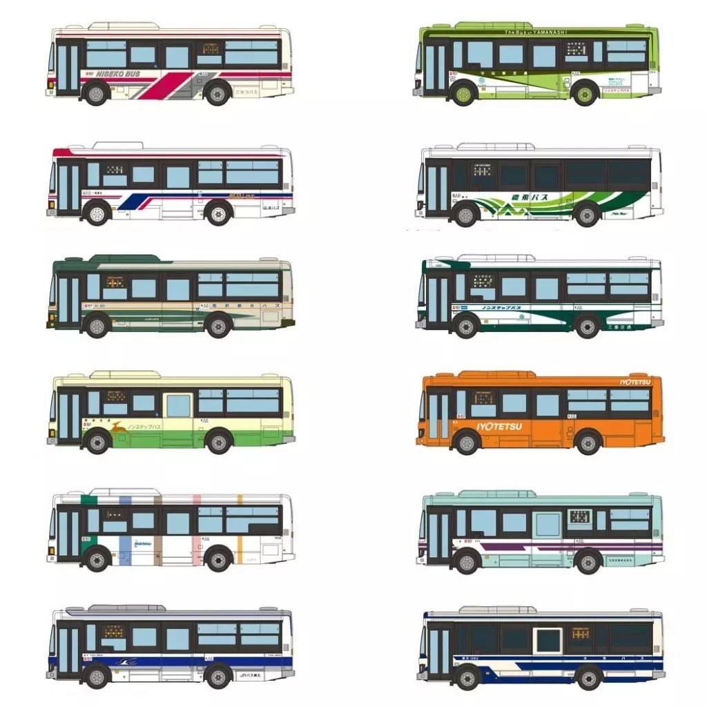 【中古】鉄道模型 【BOX】1/150 ザ・バスコレクション 第35弾 [335382]