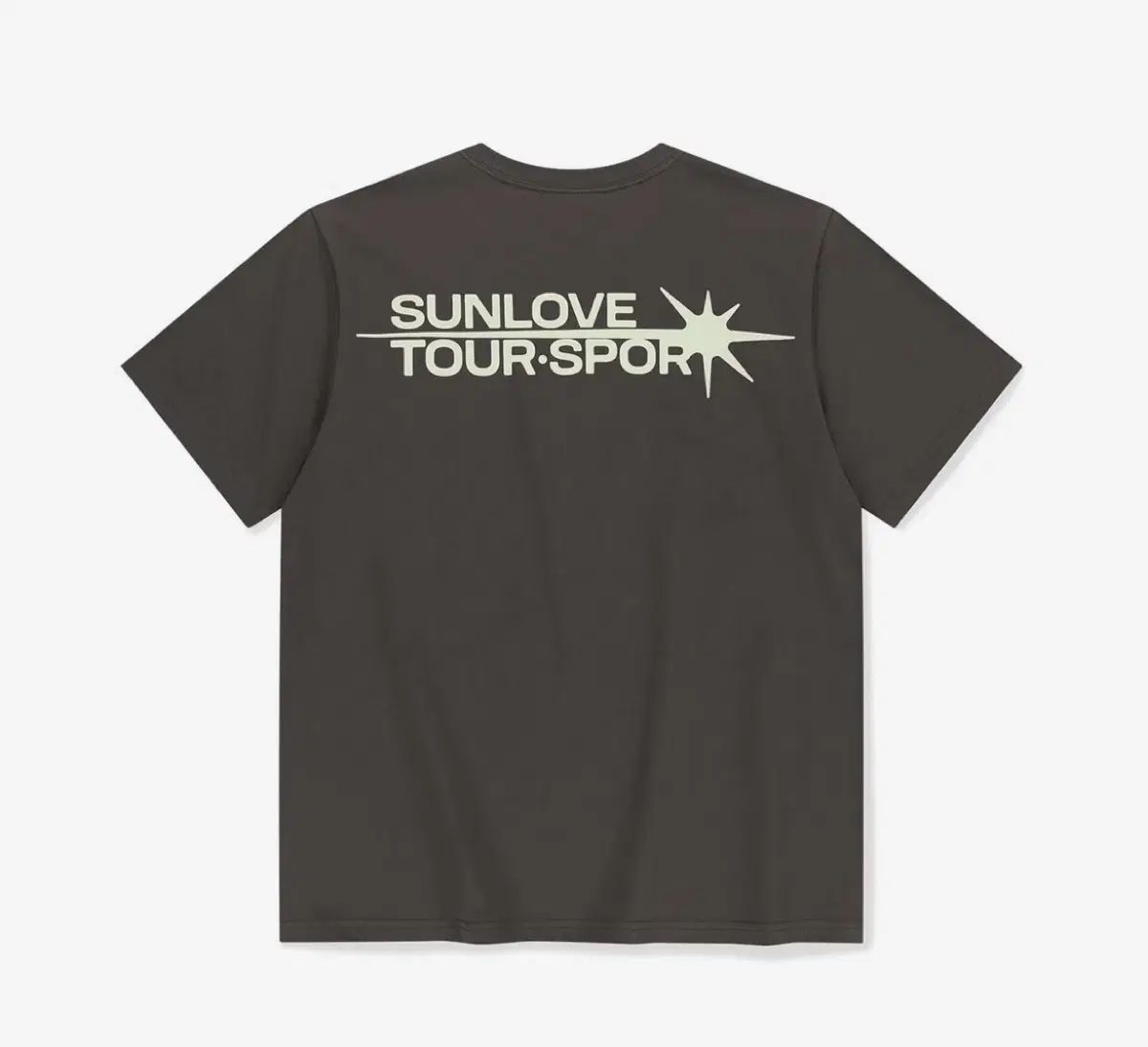 サンLOVE 半袖Tシャツ Flash Logo Tee チャコール (S)