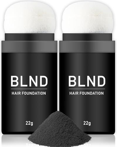 【AGAクリニック監修】ヘアファンデーション 白髪隠し 薄毛隠し 増毛 パウダー 22g 大容量 ピディオキシジル配合 白髪 薄毛 生え際 円形脱毛症 メンズ レディース 2個セット (ナチュラルブラック)pms c120efbaその他