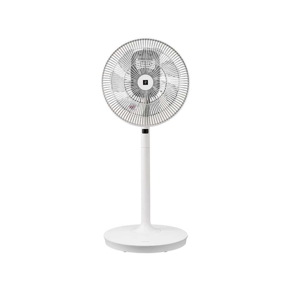 シャープ 扇風機 PJ-T3DS-W DCモーター プラズマクラスター リビング扇風機 静音 省エネ 首振り リモコン付き 部屋干し タイマーpms