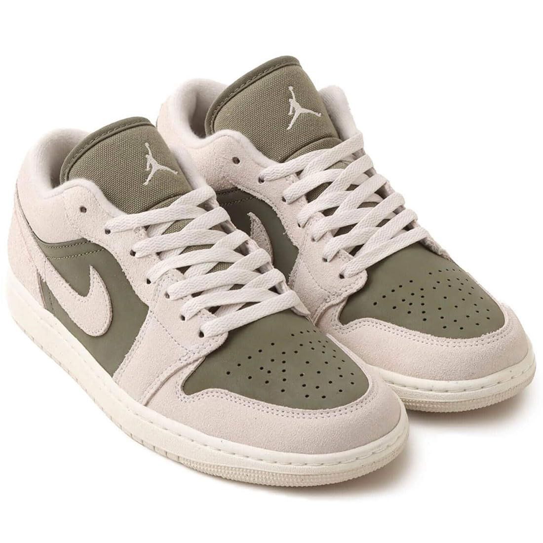 [ナイキ] エア ジョーダン 1 ロー SE AIR JORDAN 1 LOW SE ミディアムオリーブ/セイル/ライトオールウッドブラウン HV4089-201 27.0cm [27.0 cm]