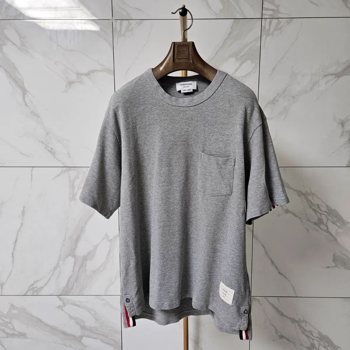 トム・ブラウン サイド スリット ポケット ニット 半袖Tシャツ 25,677円