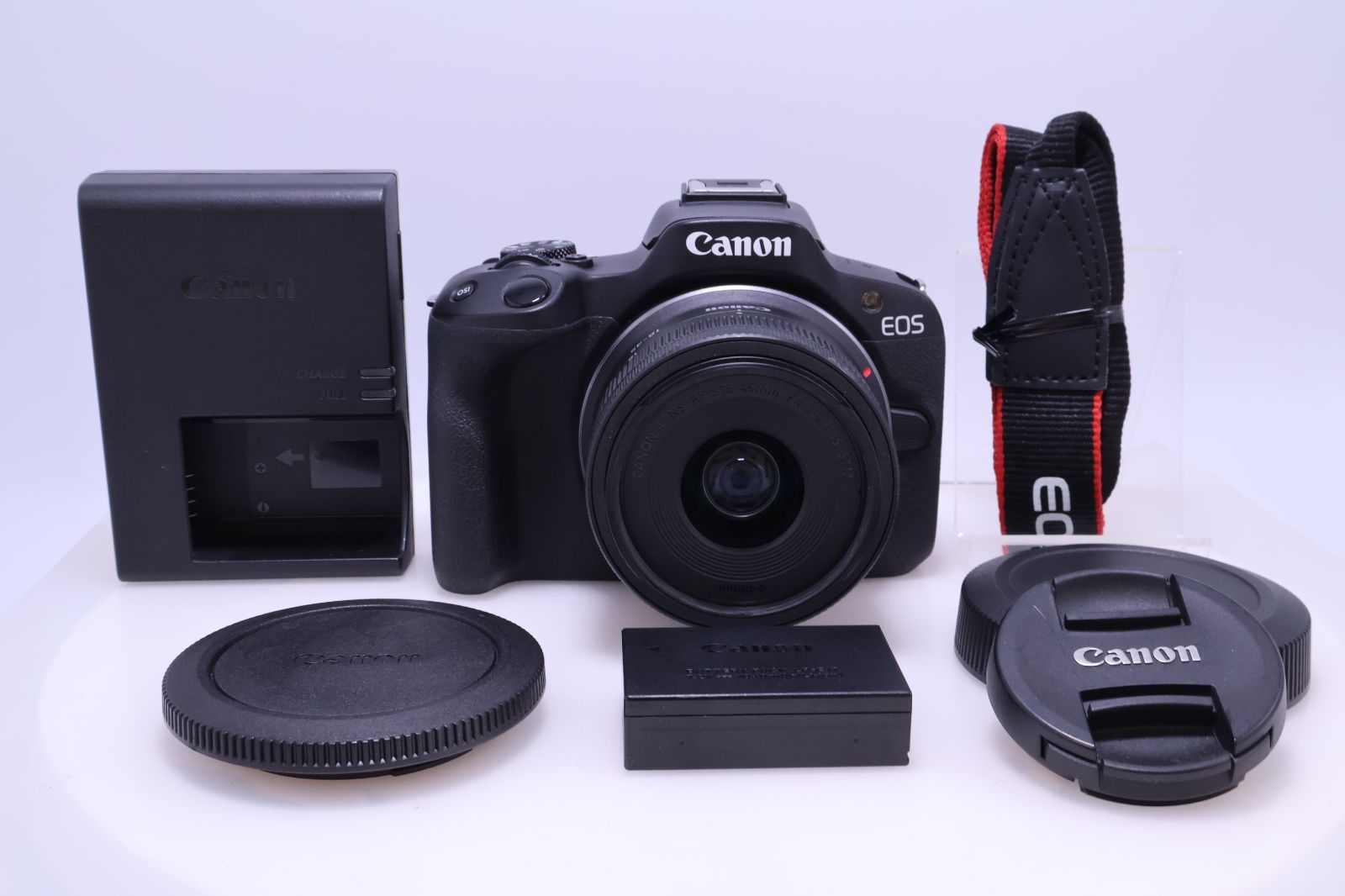 【11,000回 極美品】Canon EOS R50 標準ズームレンズキット(RF-S18-45) ブラック ミラーレス一眼カメラ
