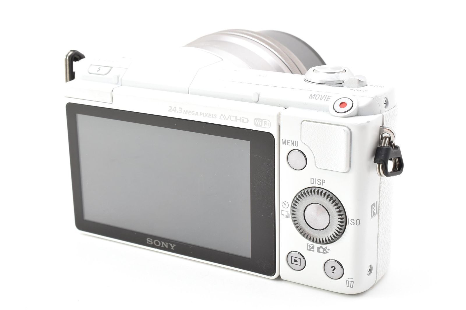 美品 SONY α5100 ホワイト レンズ付き Wi-Fi対応 外観美品・完動品】SONY α5100 ホワイト パワーズームレンズキット