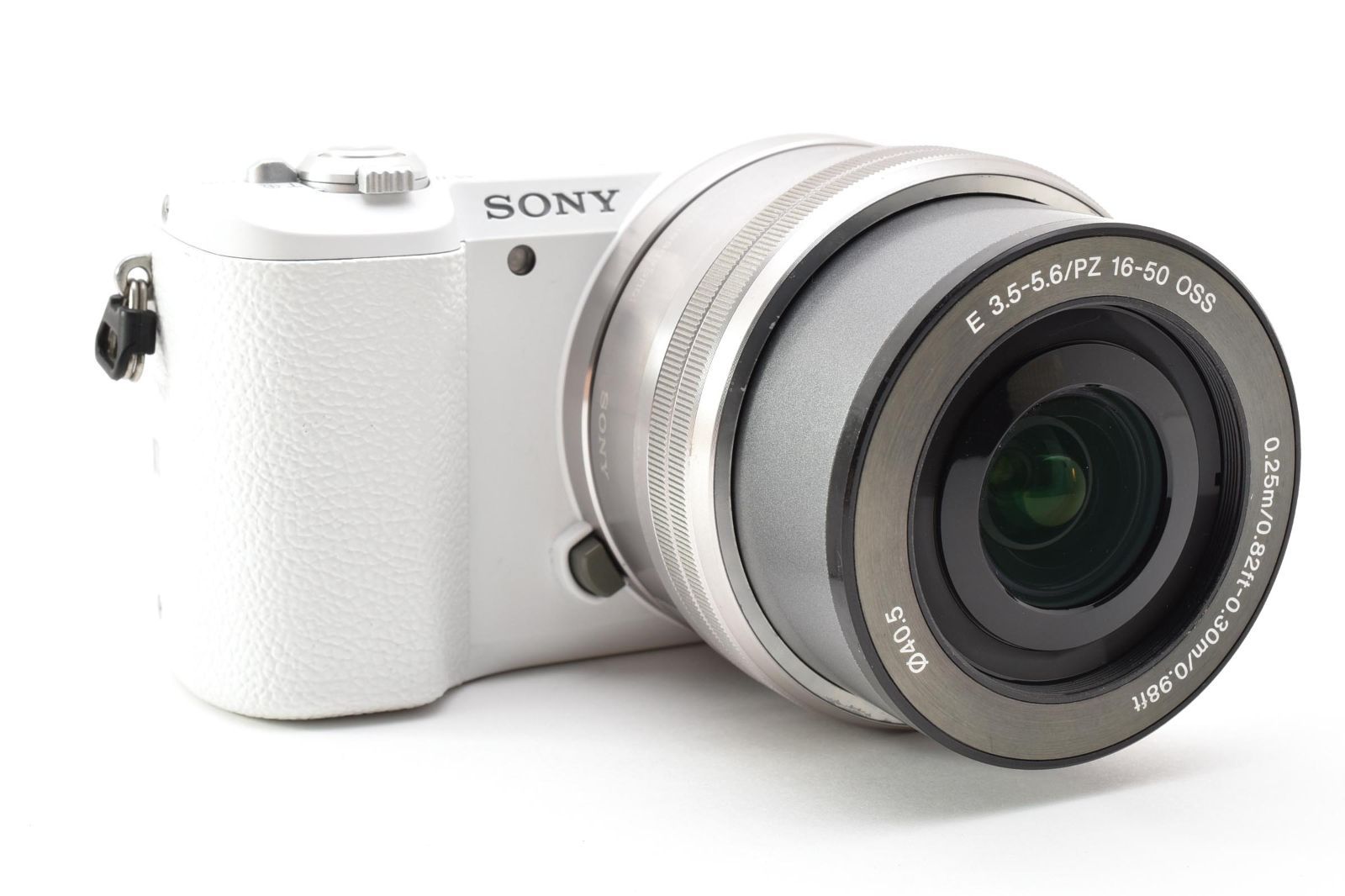 外観美品・完動品】SONY α5100 ホワイト パワーズームレンズキット